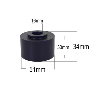 EFS Shock Absorber Bush, Polyurethane Upper Rear for 36-5550 — Toyota Land Cruiser 200 and 100 EFS4WD - view 2