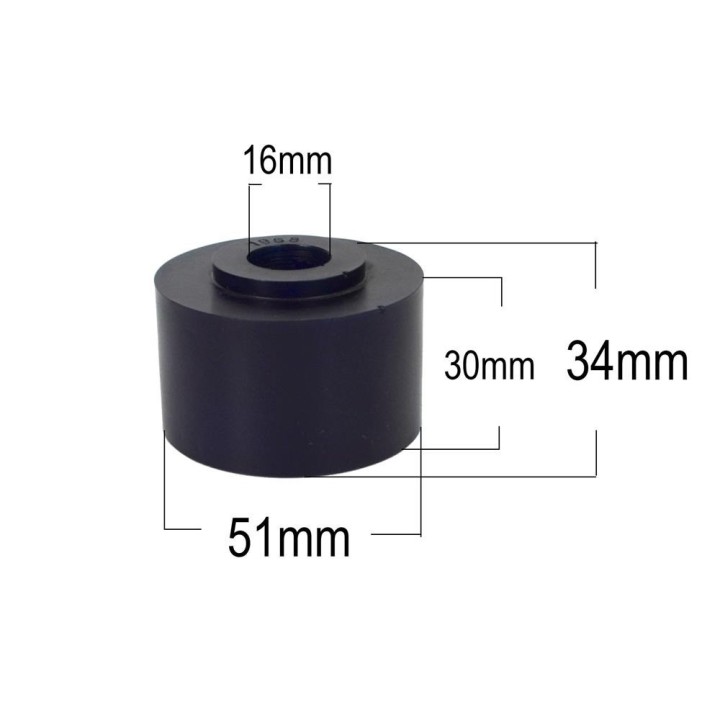 EFS Shock Absorber Bush, Polyurethane Upper Rear for 36-5550 — Toyota Land Cruiser 200 and 100 EFS4WD - view 2