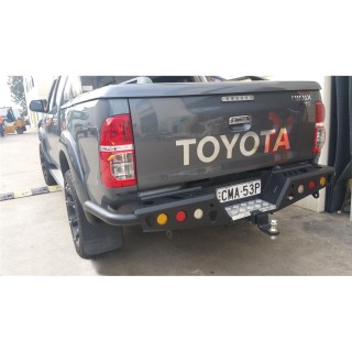 EFS Steel Rear Bumper LED — Toyota Hilux Vigo 05-15