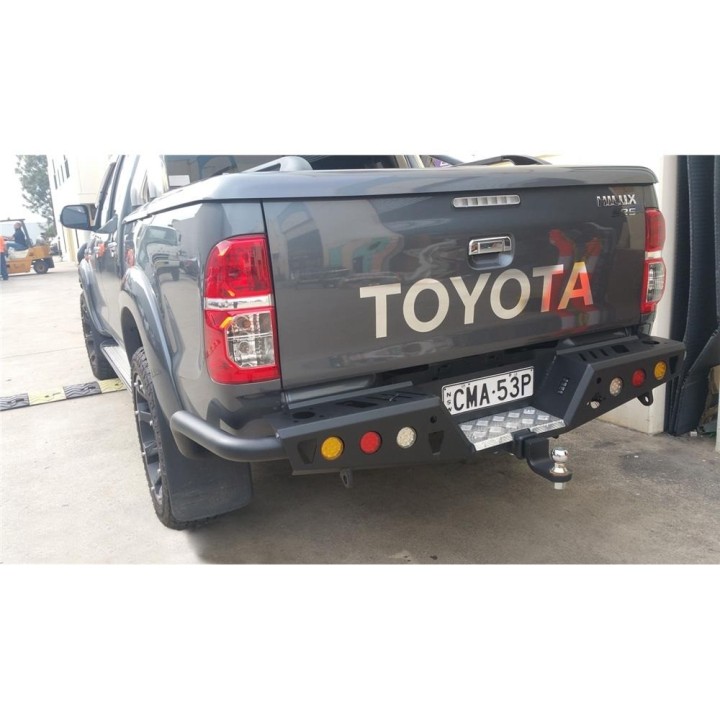 EFS Steel Rear Bumper LED — Toyota Hilux Vigo 05-15