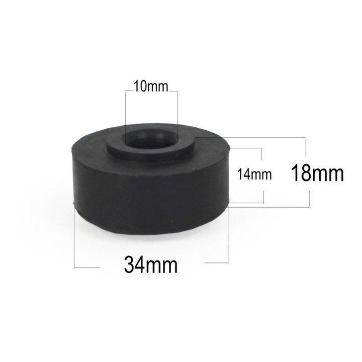 EFS Polyurethane Shock Absorber Bush, Upper Pin Mount 18/14 x 34 x 10 mm EFS4WD - view 2
