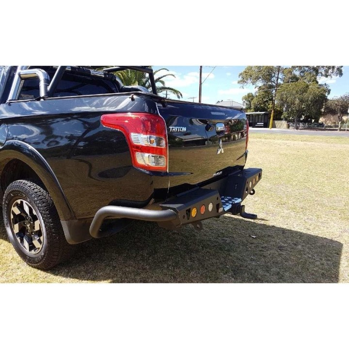 EFS Steel Rear Bumper LED — Mitsubishi L200 Triton 15+