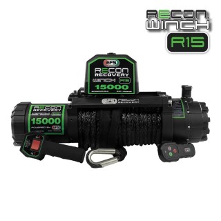 EFS Recon 15 Electric Winch — 6,800 kg, 12 V, 25 m