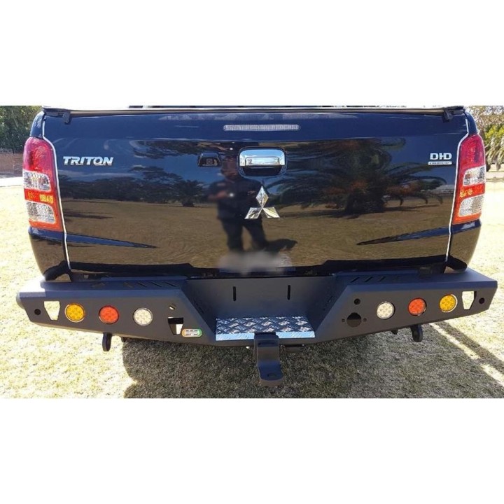 EFS Steel Rear Bumper LED — Mitsubishi L200 Triton 15+
