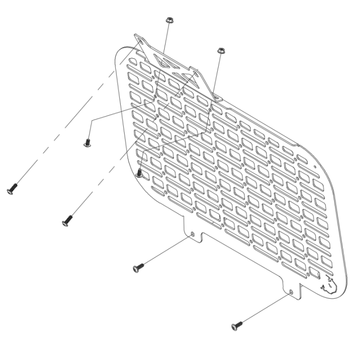 Internal MOLLE Panel Right Suzuki Jimny JB74 from 2018