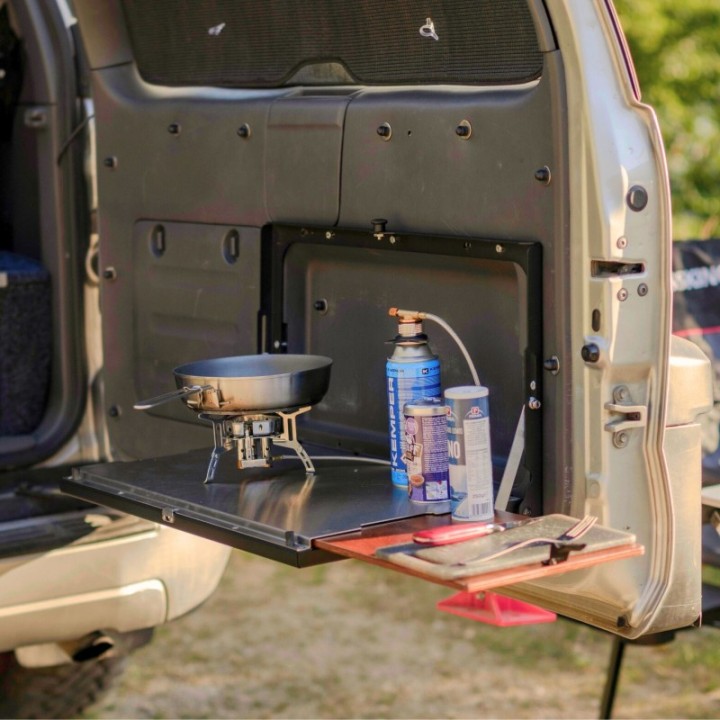 Universal Drop-Down Tailgate Table 630 x 330 mm MOLLE