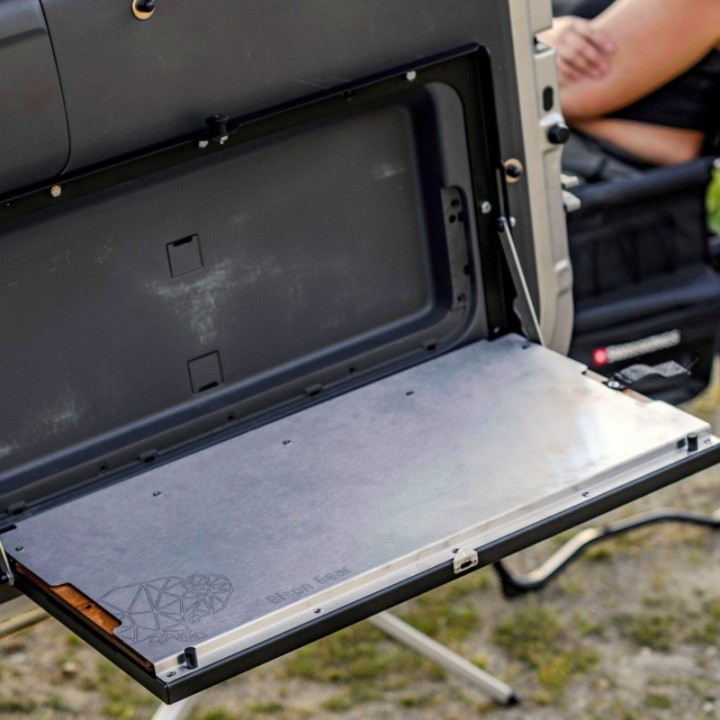 Universal Drop-Down Tailgate Table 630 x 330 mm MOLLE