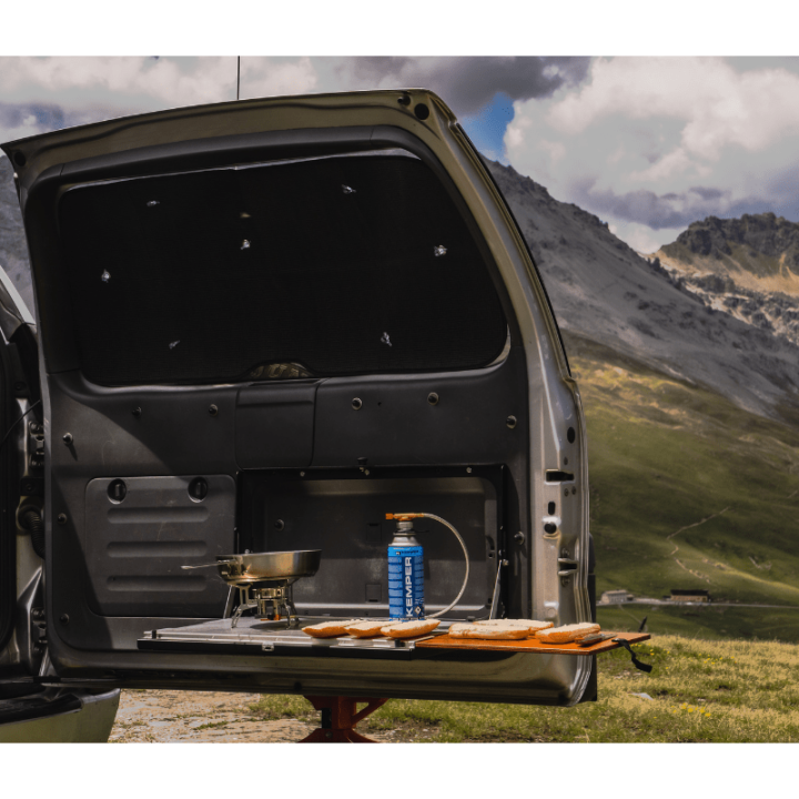 Universal Drop-Down Tailgate Table 630 x 330 mm MOLLE