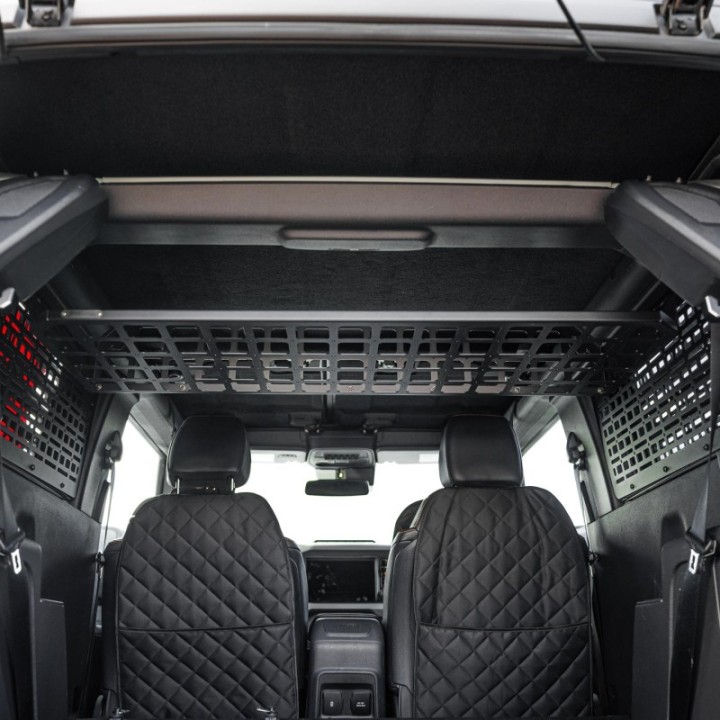 Steel Overhead Roof Shelf Ford Bronco 6th Gen 2-Door