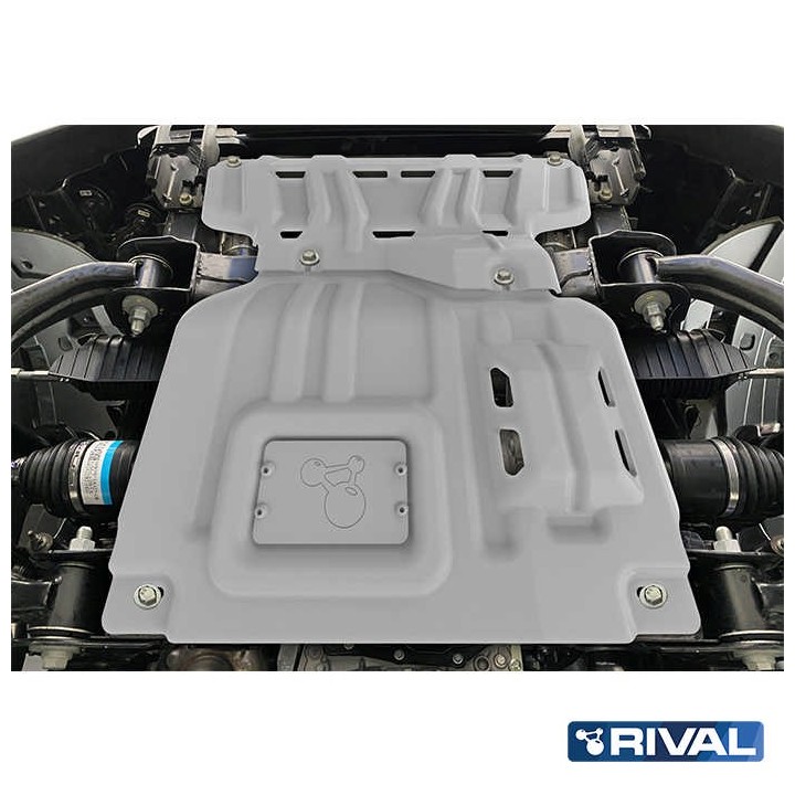 Engine Skid Plate Ford Ranger, Everest 2022- 4 mm alu