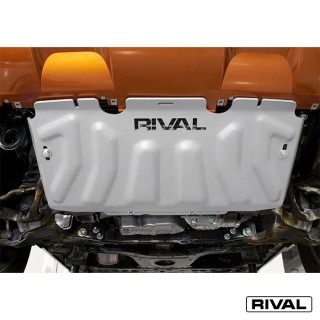 Rival Radiator Protection Plate Aluminium 6 mm — Nissan Navara D23/D40, Frontier, Pathfinder R51, Mercedes X-Class - view 2