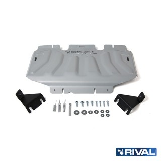 Rival Radiator Protection Plate, Aluminium 4 mm, Nissan Navara D40 and D23, Pathfinder R51 2004-2021 - view 2