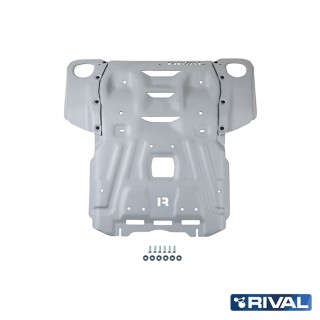 Rival Radiator and Engine Protection Plate, Aluminium 6 mm, Toyota Hilux 2017- 2.8d / Fortuner - view 2