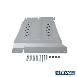 Rival Gearbox Protection Plate, Aluminium 4 mm, Nissan Navara D40 and D23, Pathfinder R51 2004-2021 - view 2