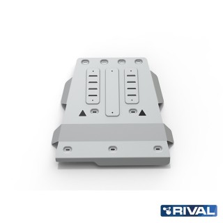 Rival Gearbox and Transfer Case Plate, 4 mm Aluminium, VW Amarok 2010-2016, 2016-2020