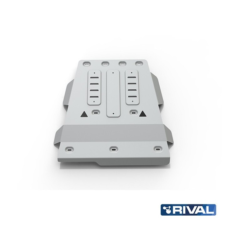 Rival Gearbox and Transfer Case Plate, 4 mm Aluminium, VW Amarok 2010-2016, 2016-2020