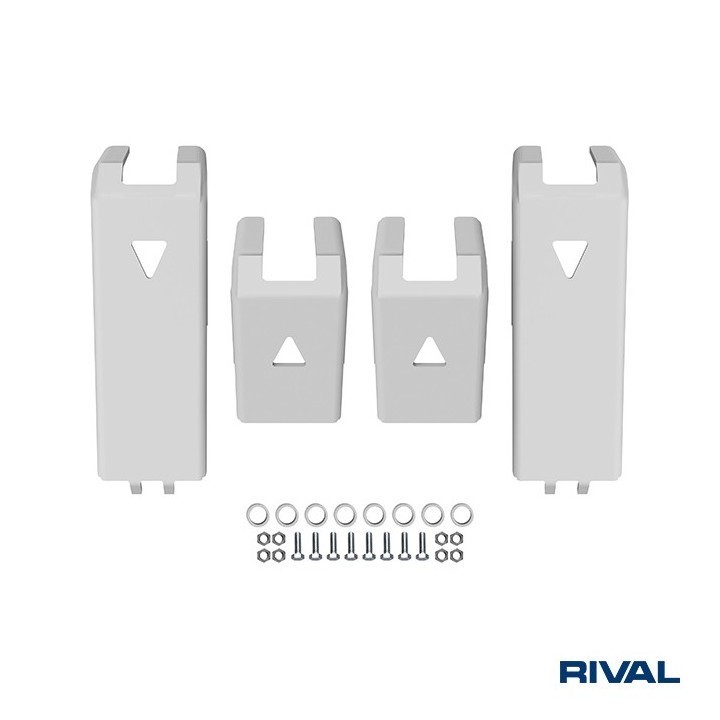 Rival Radius Arm Protection Plate, Aluminium 6 mm, Suzuki Jimny 2018- 1.5