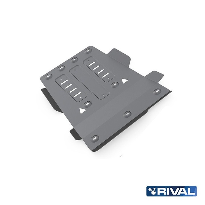Rival Gearbox and Transfer Case Plate, 4 mm Aluminium, VW Amarok 2010-2016, 2016-2020 - view 2