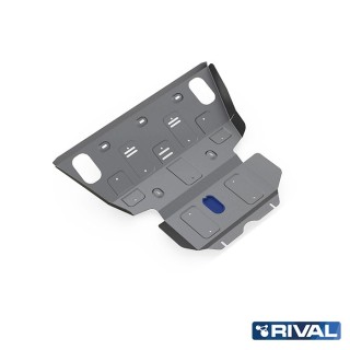 Rival Radiator and Engine Protection Plate, Aluminium 4 mm, Toyota Hilux 2005-2011, 2011-2015 - view 2