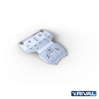 Rival Radiator and Engine Protection Plate, Aluminium 4 mm, Toyota Hilux 2015- / Fortuner - view 2
