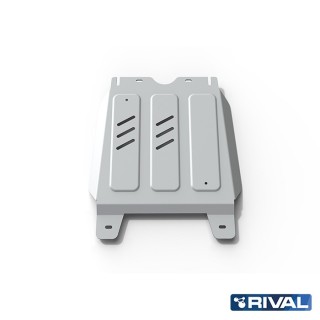 Rival Gearbox Protection Plate, Aluminium 4 mm, Toyota Hilux 2015-2020, 2020-2025