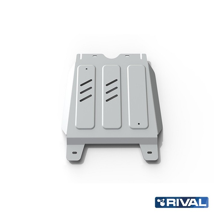 Rival Gearbox Protection Plate, Aluminium 4 mm, Toyota Hilux 2015-2020, 2020-2025