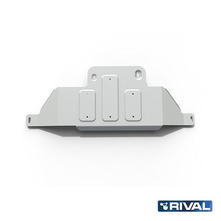 Rival Transfer Case Skid Plate, Aluminium 6 mm, Toyota Land Cruiser 100 1998-2007