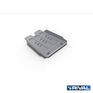 Rival Gearbox Protection Plate, Aluminium 4 mm, Toyota Hilux 2005-2011, 2011-2015