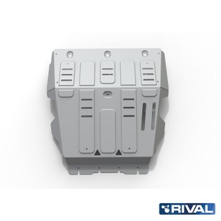 Rival Engine Protection Plate, 4 mm Aluminium, Volkswagen Amarok 2010-2016, 2016-2020