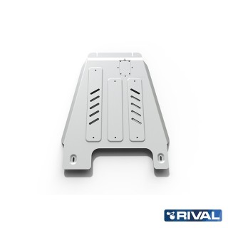 Rival Gearbox Skid Plate, Aluminium 6 mm, Toyota Land Cruiser 100 1998-2007