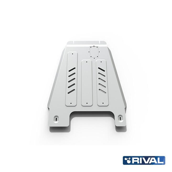 Rival Gearbox Skid Plate, Aluminium 6 mm, Toyota Land Cruiser 100 1998-2007