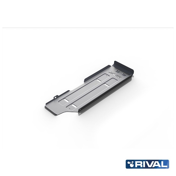 Rival Fuel Tank Protection Plate, Aluminium 6 mm, Toyota Hilux 2005-2011, 2011-2015