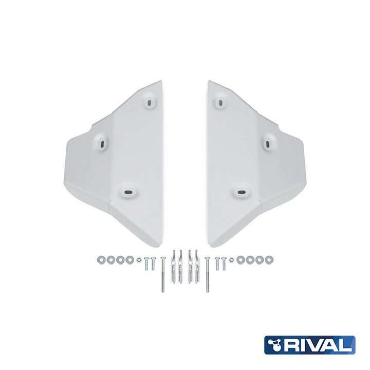 Rival Front Arms Protection Plate, Aluminium 6 mm, Isuzu D-Max 2021