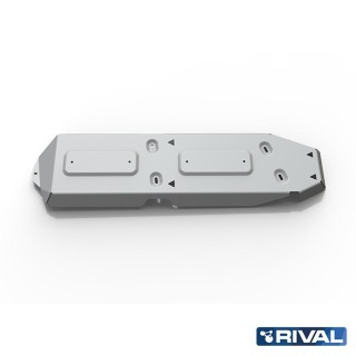 Rival Fuel Tank Skid Plate, Aluminium 4 mm, Volkswagen Amarok 2010-2020, 2.0 and 3.0 TDI