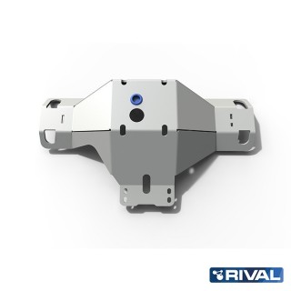 Rival Rear Differential Plate, 6 mm Aluminium, VW Amarok 2010-2016, 2016-2020