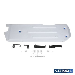 Rival Fuel Tank Protection Plate, Aluminium 6 mm, Isuzu D-Max 4WD 2021