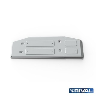 Rival Fuel Tank Protection Plate, Aluminium 4 mm, Toyota Hilux Revo 2015-2020, 2020-2025