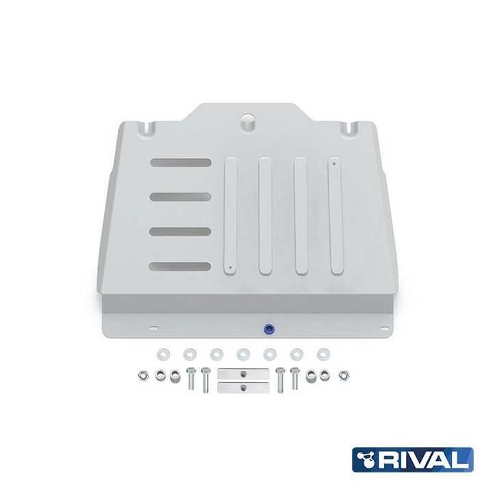 Rival Transfer Case Protection Plate, Aluminium 6 mm, Isuzu D-Max Double Cab 2021