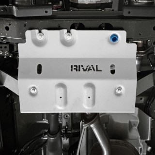 Rival Transfer Case Skid Plate, Aluminium 6 mm, Toyota Land Cruiser 76 and 79 2023 - view 2