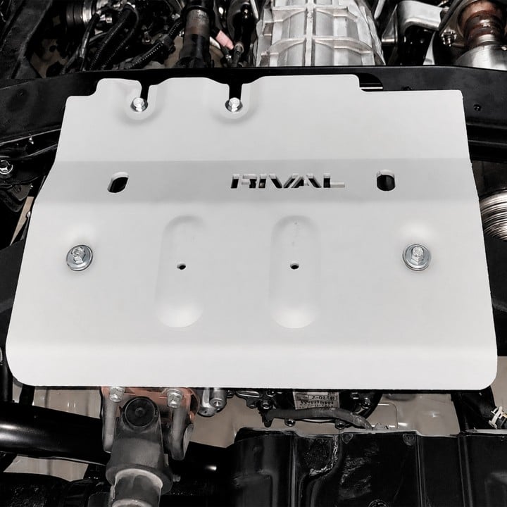 Rival Transfer Case Skid Plate, Aluminium 6 mm, Toyota Land Cruiser 76 and 79 2023 - view 4