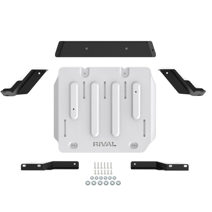 Rival Transmission Skid Plate, Aluminium 6 mm, Toyota Land Cruiser 79 2023
