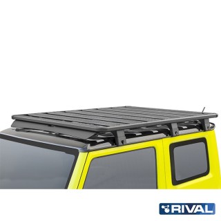 Rival Modular Roof Rack — Suzuki Jimny 2018- black alu
