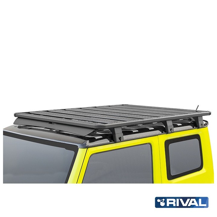 Rival Modular Roof Rack — Suzuki Jimny 2018- black alu