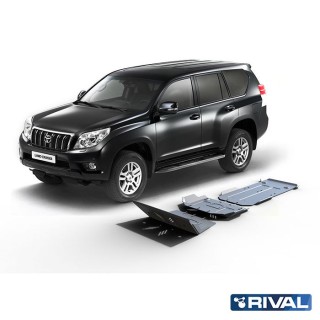 Rival Skid Plate Set (Engine, Gearbox, Transfer Case) Toyota Land Cruiser Prado 150 / Lexus GX - view 2