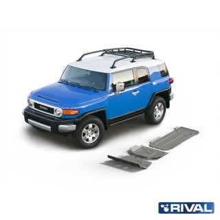 Rival Skid Plate Set (Engine, Gearbox, Transfer Case) Toyota Land Cruiser Prado 120 / FJ Cruiser - view 2