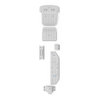 Rival Skid Plate Set — Engine, Gearbox, Fuel Tank, Fuel Filter, Differential, Muffler — Mercedes Sprinter 2023