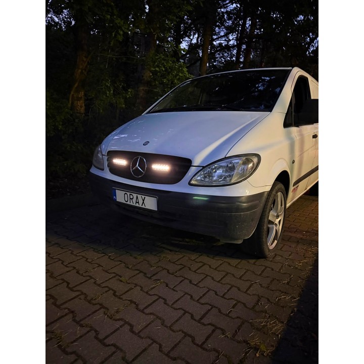 ORAX Systems LED Grille Brackets — Mercedes-Benz Vito W639 2003-2014 (for Kramp LA10811)