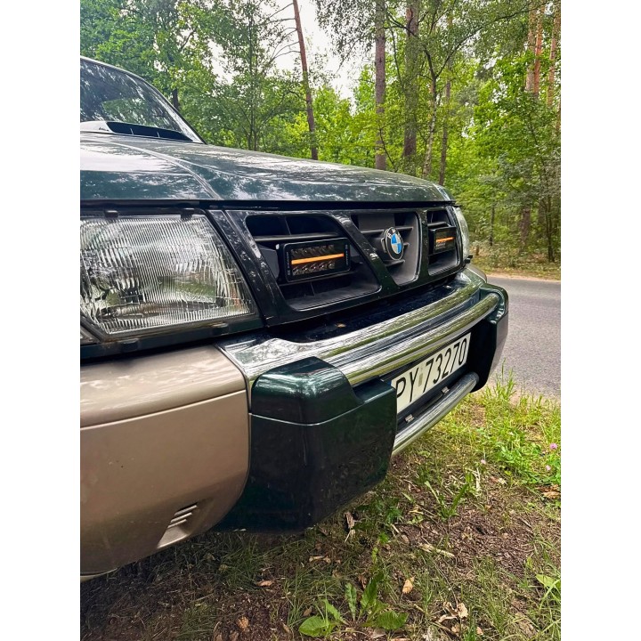 Two Kramp LED Lamps with ORAX Systems Grille Brackets — Nissan Patrol Y61 - view 5
