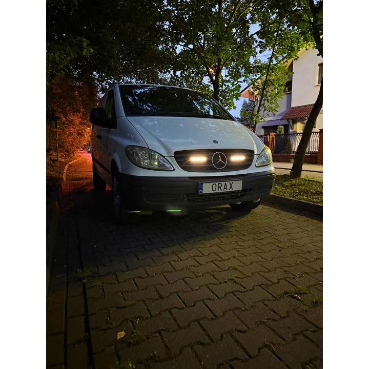 ORAX Systems LED Grille Brackets — Mercedes-Benz Vito W639 2003-2014 (for Kramp LA10811) - view 6