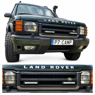 Zestaw 2 lamp LED OSRAM VX180-SP SR z mocowaniami ORAX Systems w atrapę — Land Rover Discovery II
